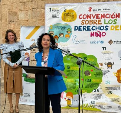 La directora general d’Infància anima a la participació de xiquets, xiquetes i adolescents en accions de difusió, promoció i defensa dels seus drets