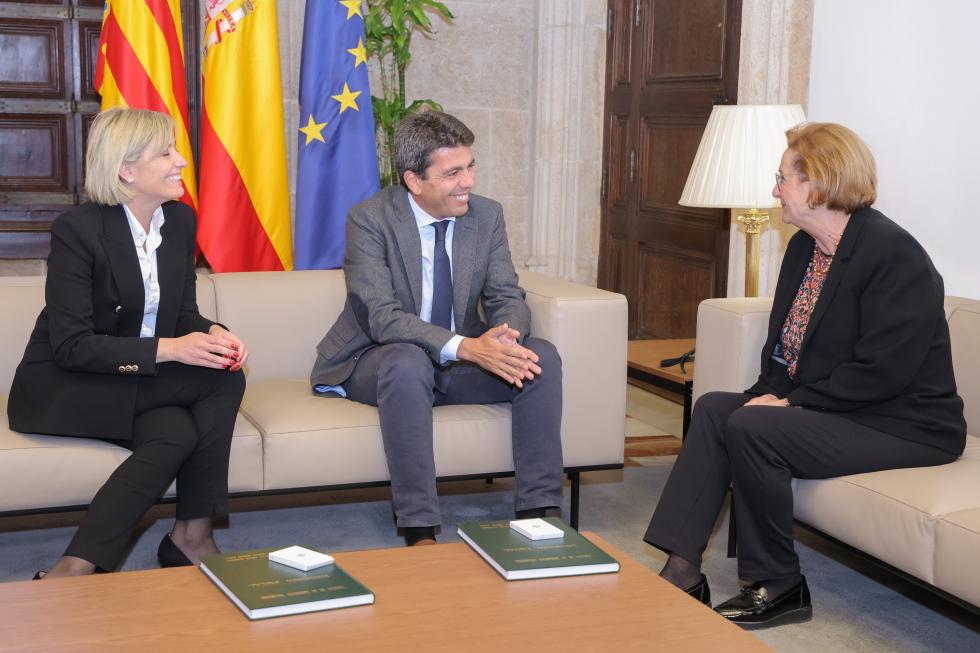 Carlos Mazón ha recibido la memoria de la Fiscalía de la Comunitat Valenciana de 2022