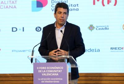 Carlos Mazón apuesta por la rebaja fiscal y la simplificación administrativa para atraer nuevas inversiones a la Comunitat Valenciana