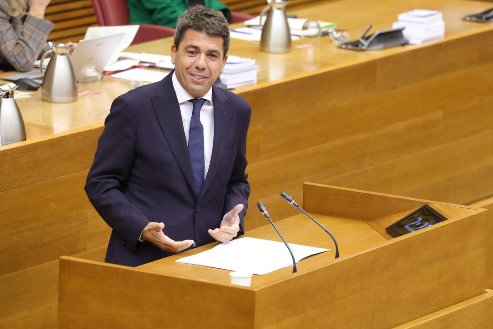 Imagen del artículo Carlos Mazón reitera su propuesta de diálogo con todos los grupos parlamentarios para alcanzar acuerdos en defensa de los intereses de la Comunitat Valenciana