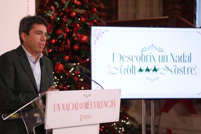 Carlos Mazón insta a consumir productos de la Comunitat Valenciana y adquirirlos en los comercios locales
