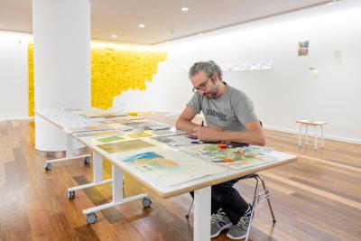 L'IVAM inaugura la segona edició del seu 'Estudi obert' amb el dibuixant valencià Carlos Maiques