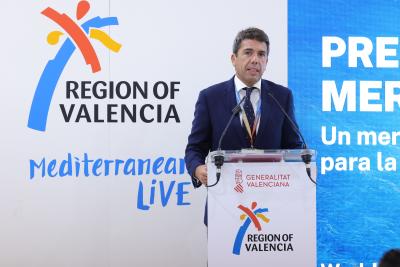 Carlos Mazón mostrará en Fitur la “Actitud Mediterránea” para abrir nuevas oportunidades de negocio y atraer más turistas