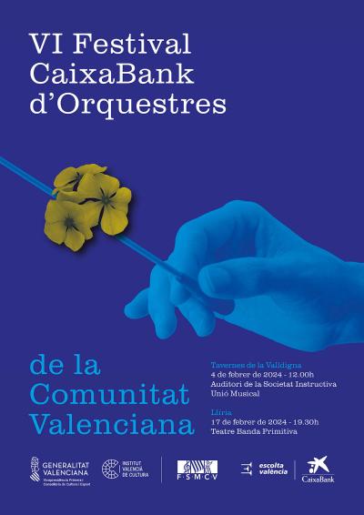 Cultura, CaixaBank y la FSMCV celebran el VI Festival CaixaBank de Orquestas de la Comunidad Valenciana