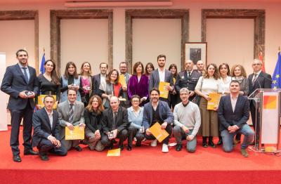 La Generalitat recibe un premio por sus recomendaciones para la protección de los datos de mujeres víctimas de violencia