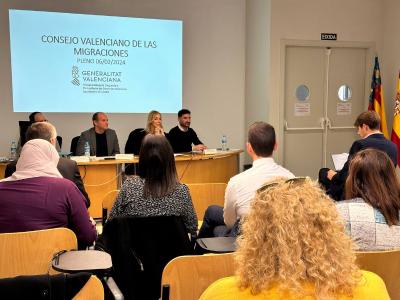 Igualdad reúne al Consejo Valenciano de las Migraciones para impulsar las políticas de inclusión de las personas migrantes y refugiadas