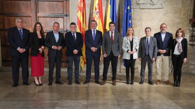 Carlos Mazón es reunix amb la Confederació d'Empresaris de Transport i Logística de la Comunitat Valenciana (CETCV)