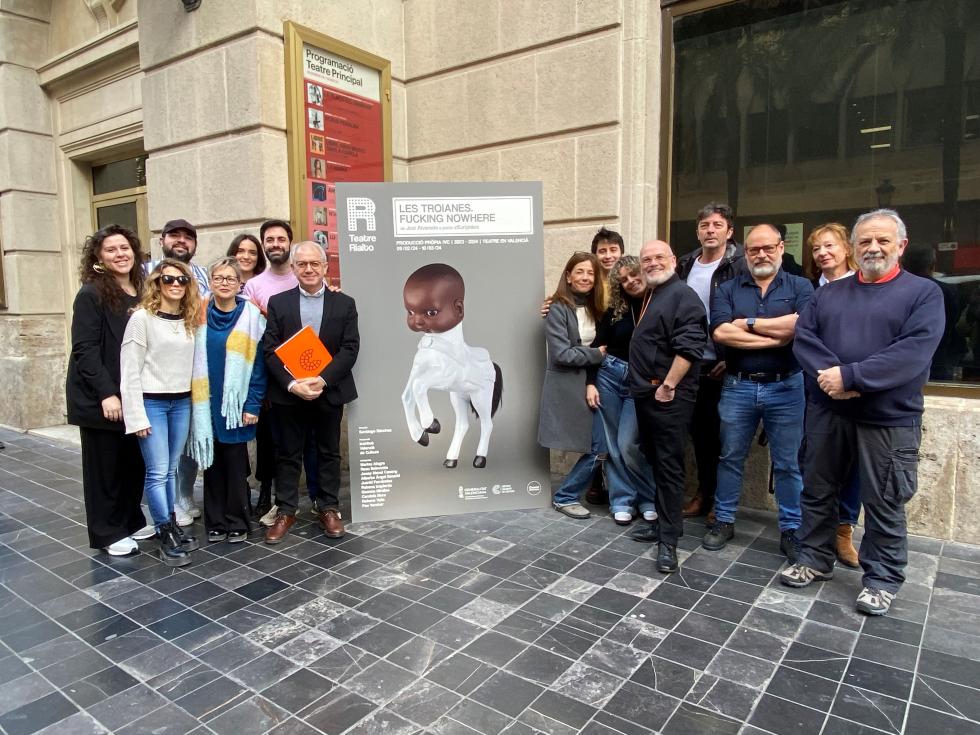 L’Institut  Valencià de Cultura presenta al Rialto la seua última producció pròpia ‘Les Troianes. Fucking Nowhere’, basada en el clàssic d’Eurípides