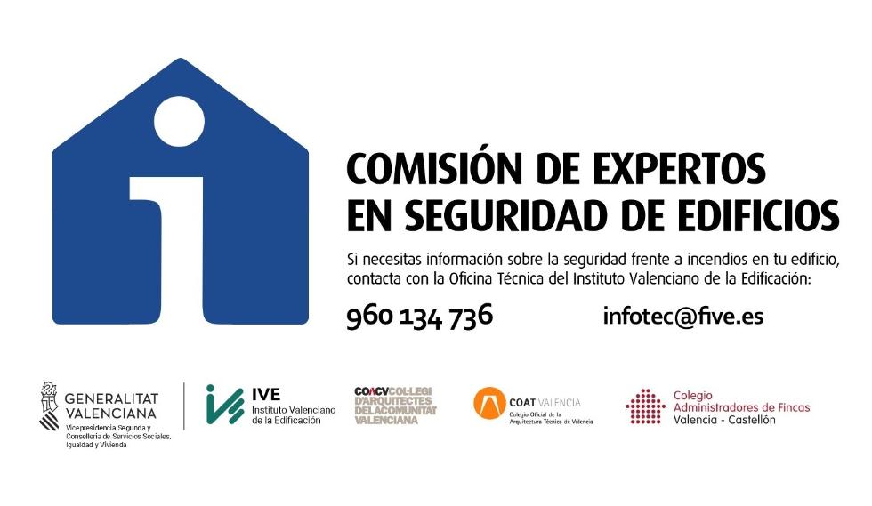 Imagen del artículo Vivienda habilita la línea telefónica que atenderá las consultas de ciudadanos y profesionales relacionadas con la seguridad en los edificios residenciales de la Comunitat Valenciana