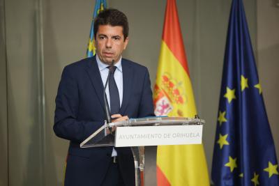 Carlos Mazón: “El Consell va a destinar 5 millones de euros para la rehabilitación del palacio Marqués de Rafal de Orihuela”