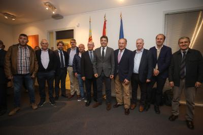 Carlos Mazón ofrece una recepción en la Delegación de la Comunitat Valenciana en Bruselas