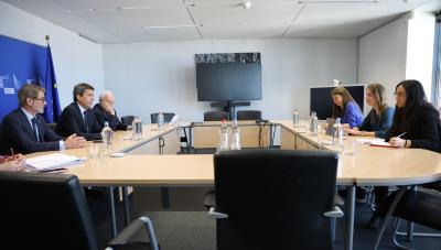 Carlos Mazón manté una trobada de treball amb representants del gabinet del vicepresident executiu de la Comissió Europea