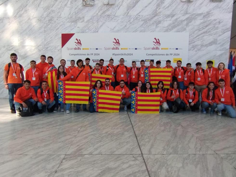 Image 0 of article La Comunitat Valenciana obtiene 12 medallas en el campeonato nacional Spain Skills 2024